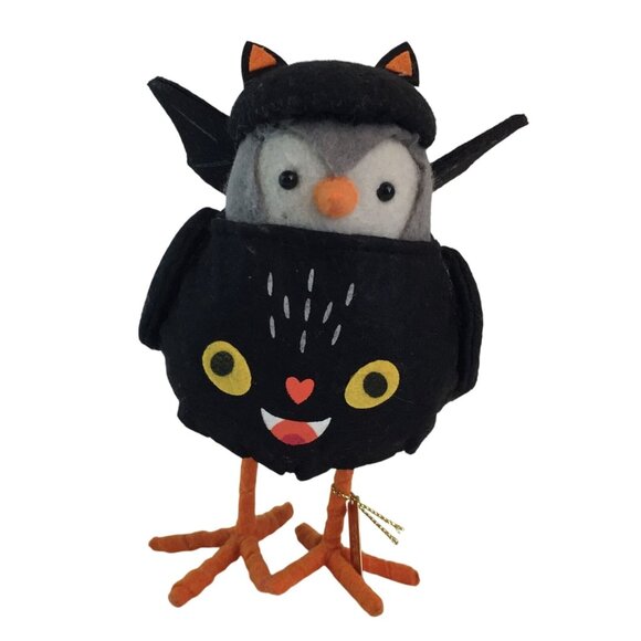 Hyde and Eek Featherly Friends Bird Screech Halloween Bat Black Target 2022 - Picture 1 of 6